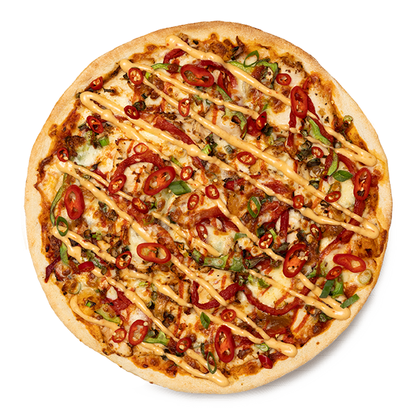 Fiery Peri Peri Chicken Signature Pizzas